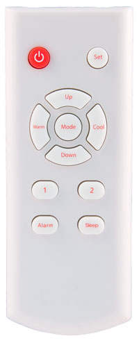 SR11A Infrared Remote - Palm Size Remote with Simple Key Layout
